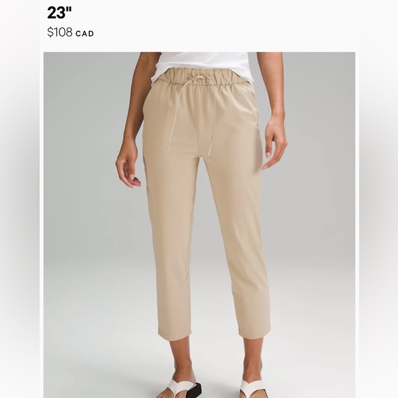lululemon cropped work pants - Picture 1 of 4